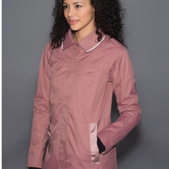 Lululemon Rain on Jacket Bark Berry - Picture 3 of 6